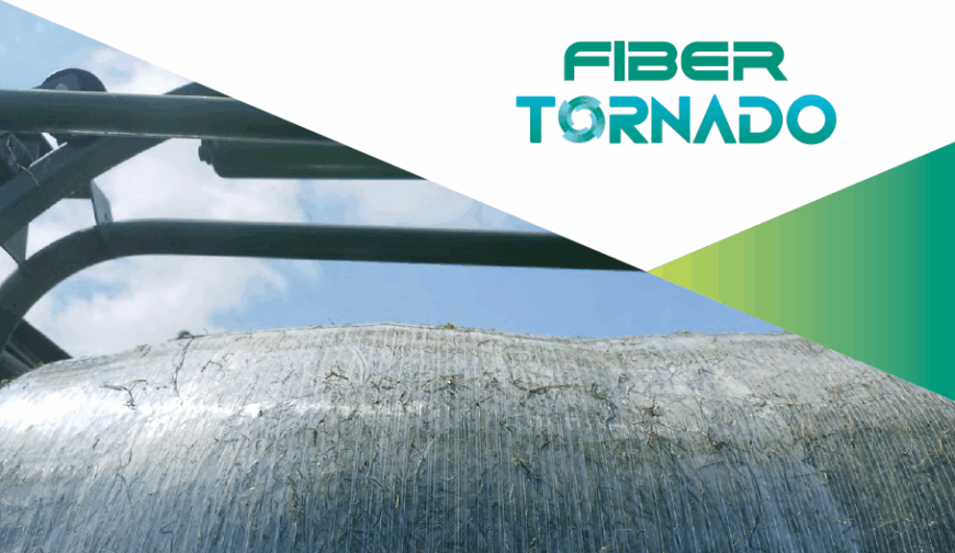 Fiber Tornado, Mantelfolie, Mantelfolie mit Fäden, Wickelfolie | Läderach Agro